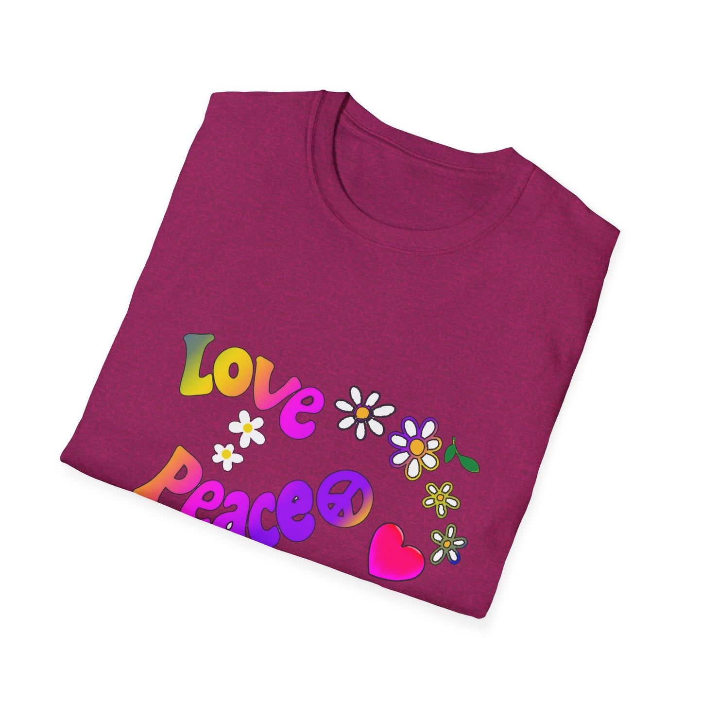 Love and Peace Unisex Softstyle T-Shirt
