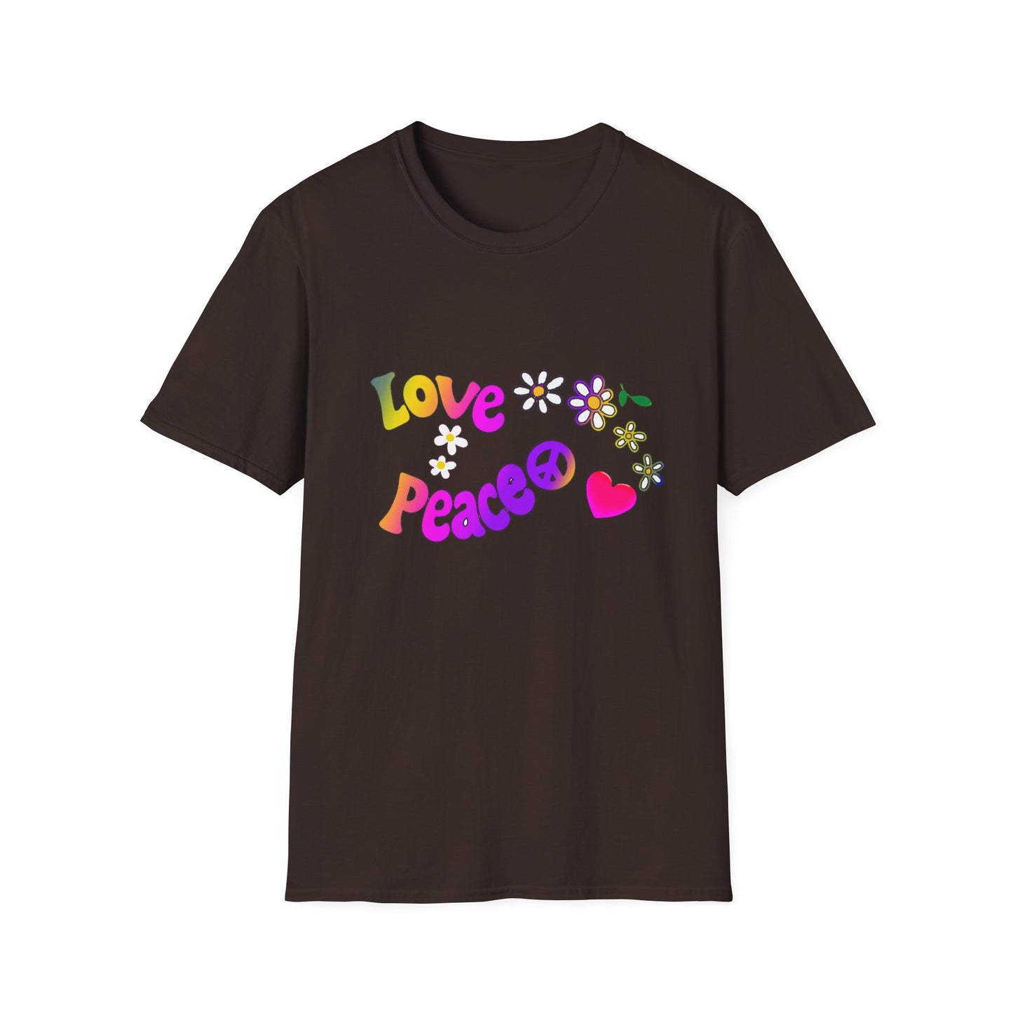 Love and Peace Unisex Softstyle T-Shirt