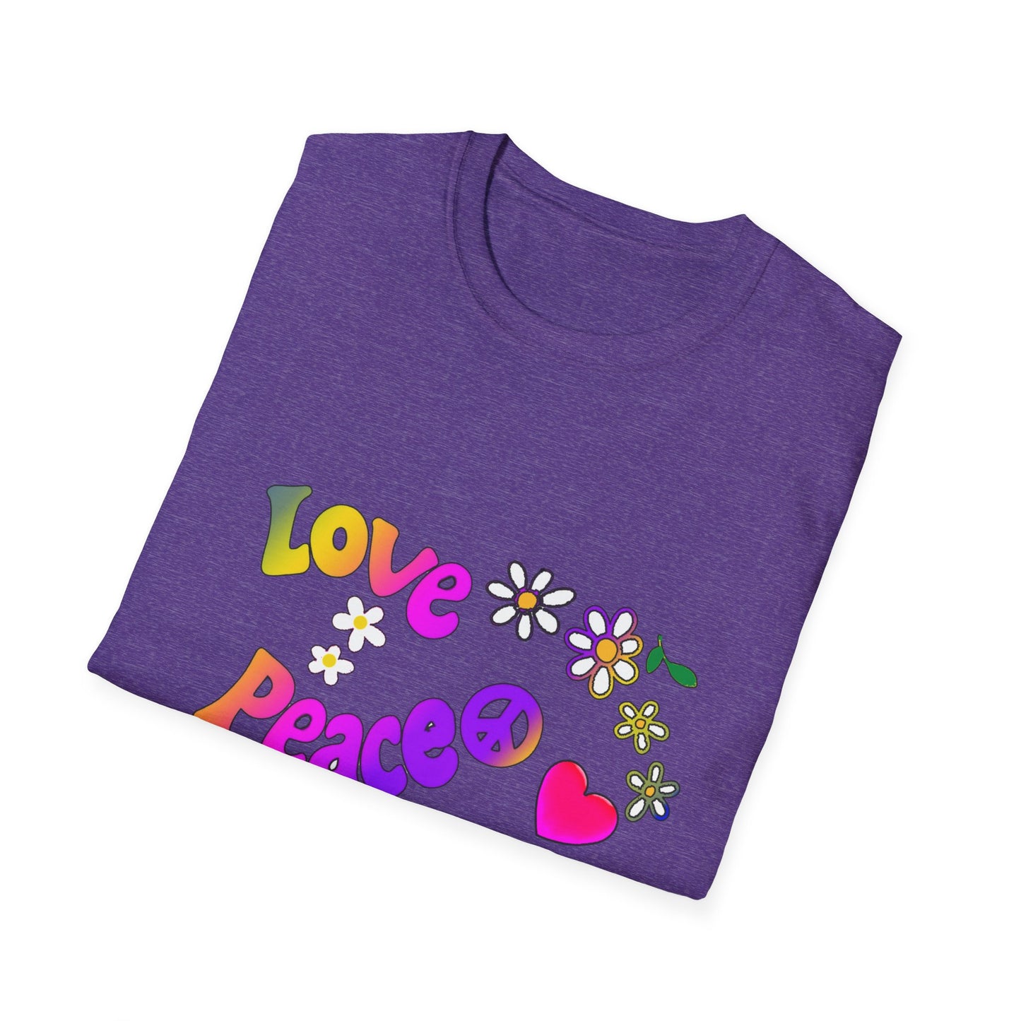 Love and Peace Unisex Softstyle T-Shirt