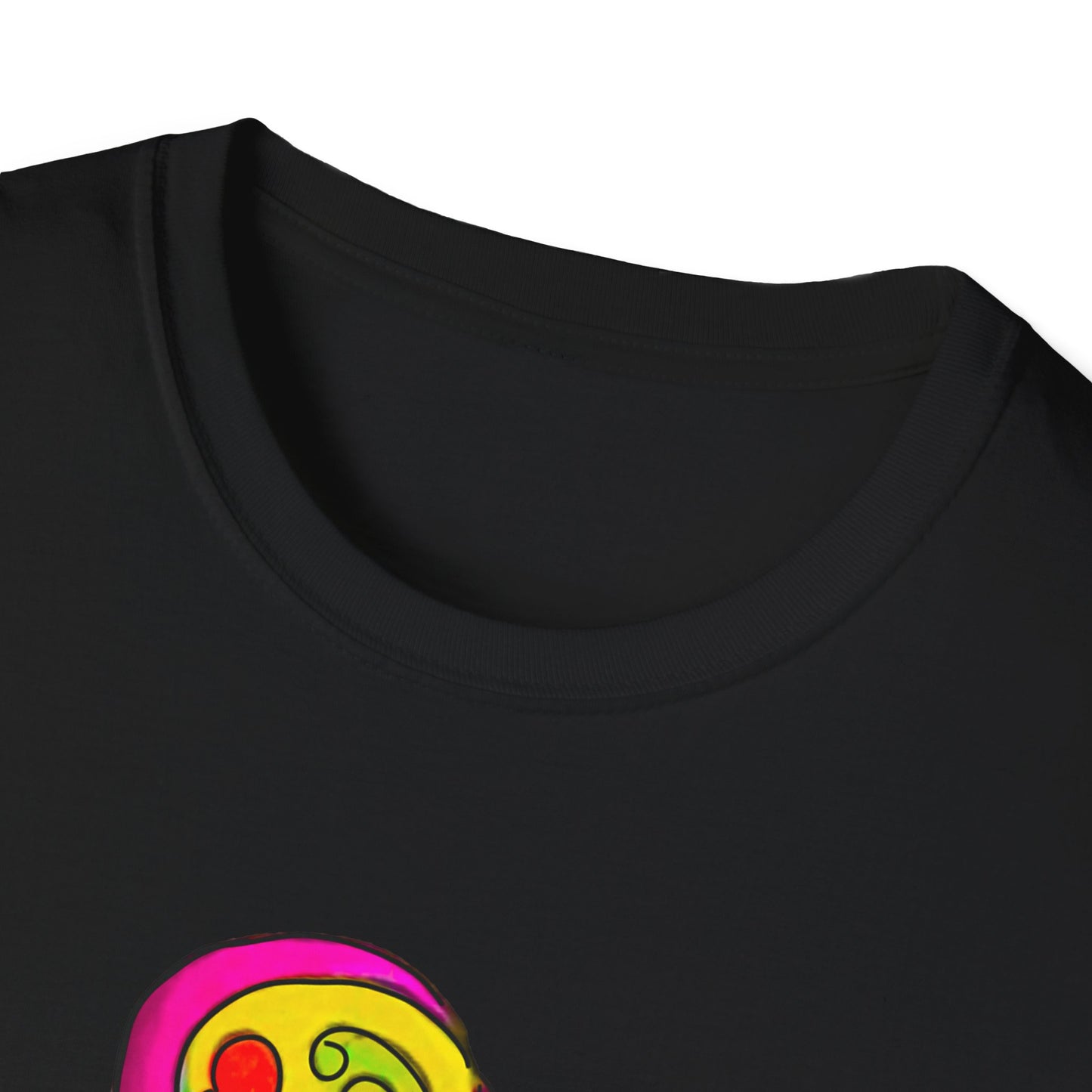 Groovy Love & Peace Unisex Softstyle T-Shirt