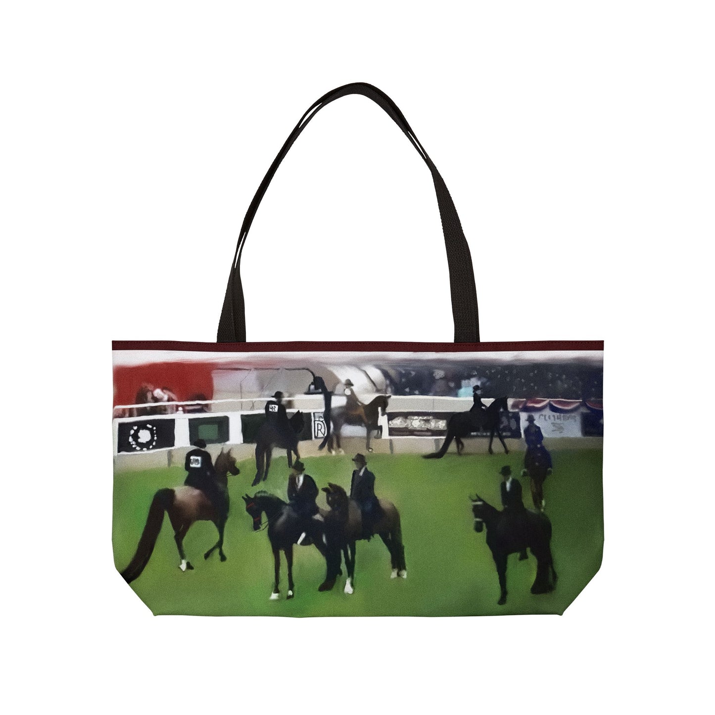 Waiting for the Judges' Cards Weekender Tote Bag
