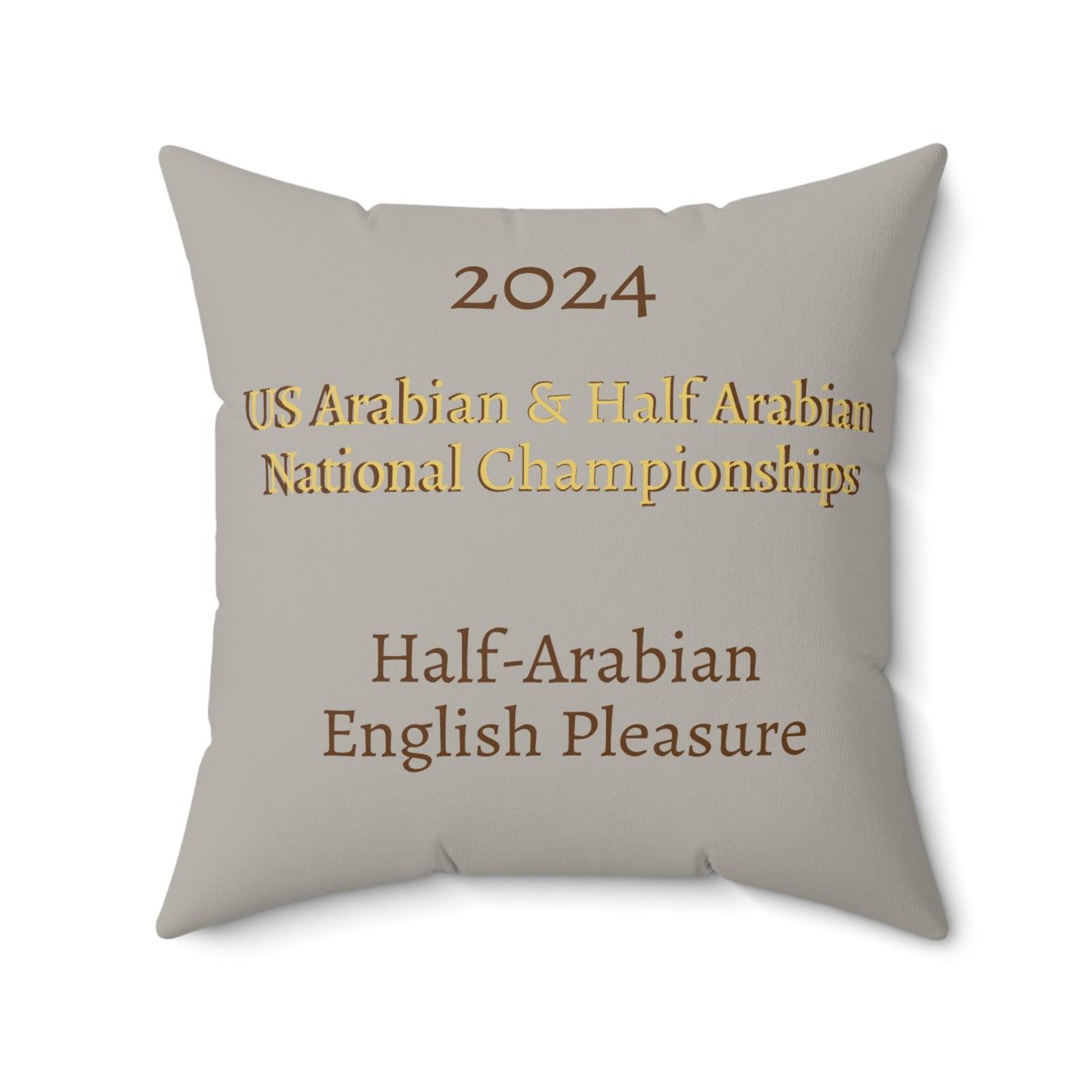 The Champion - Spun Polyester Square Pillow