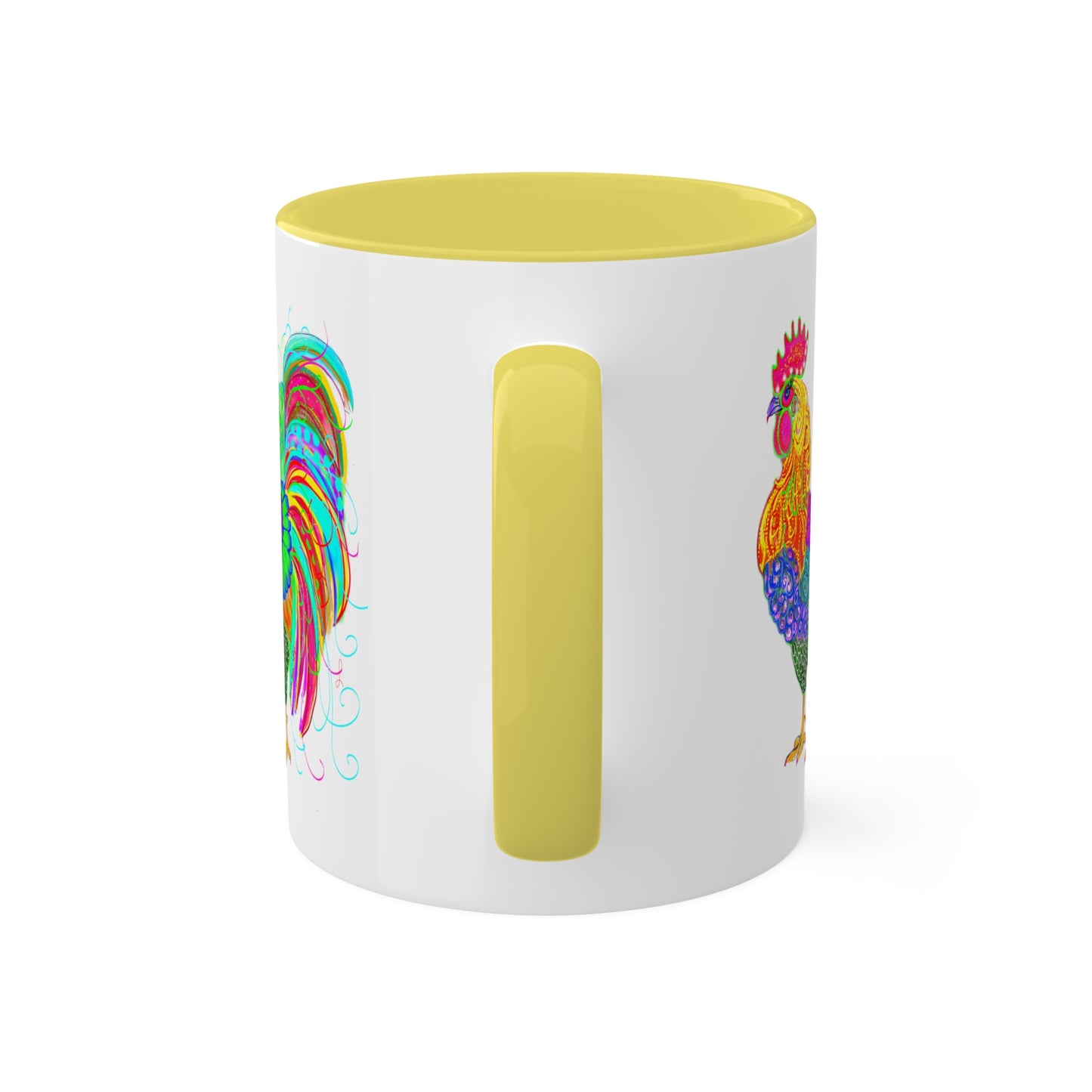 Rooster's Ruse - Colorful Mugs, 11oz