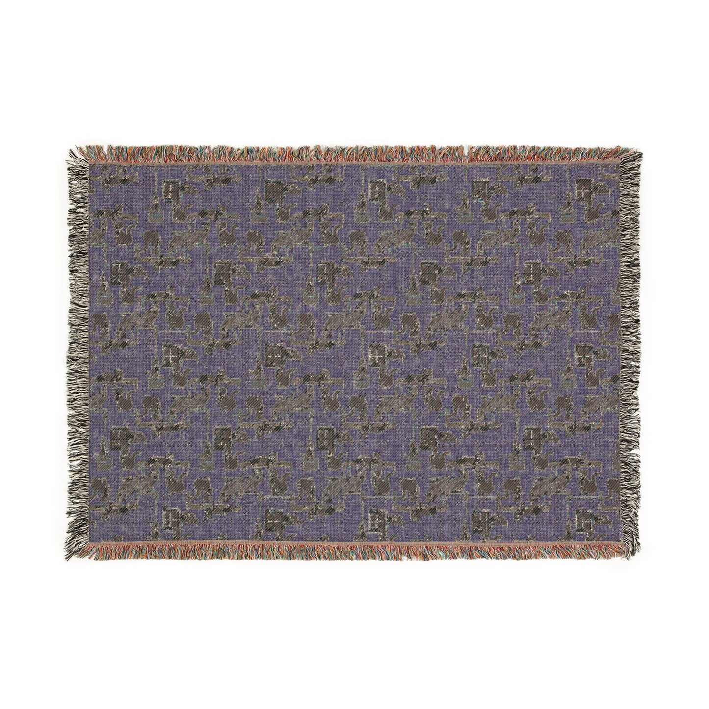 Katz Kaperz Collage Woven Blanket