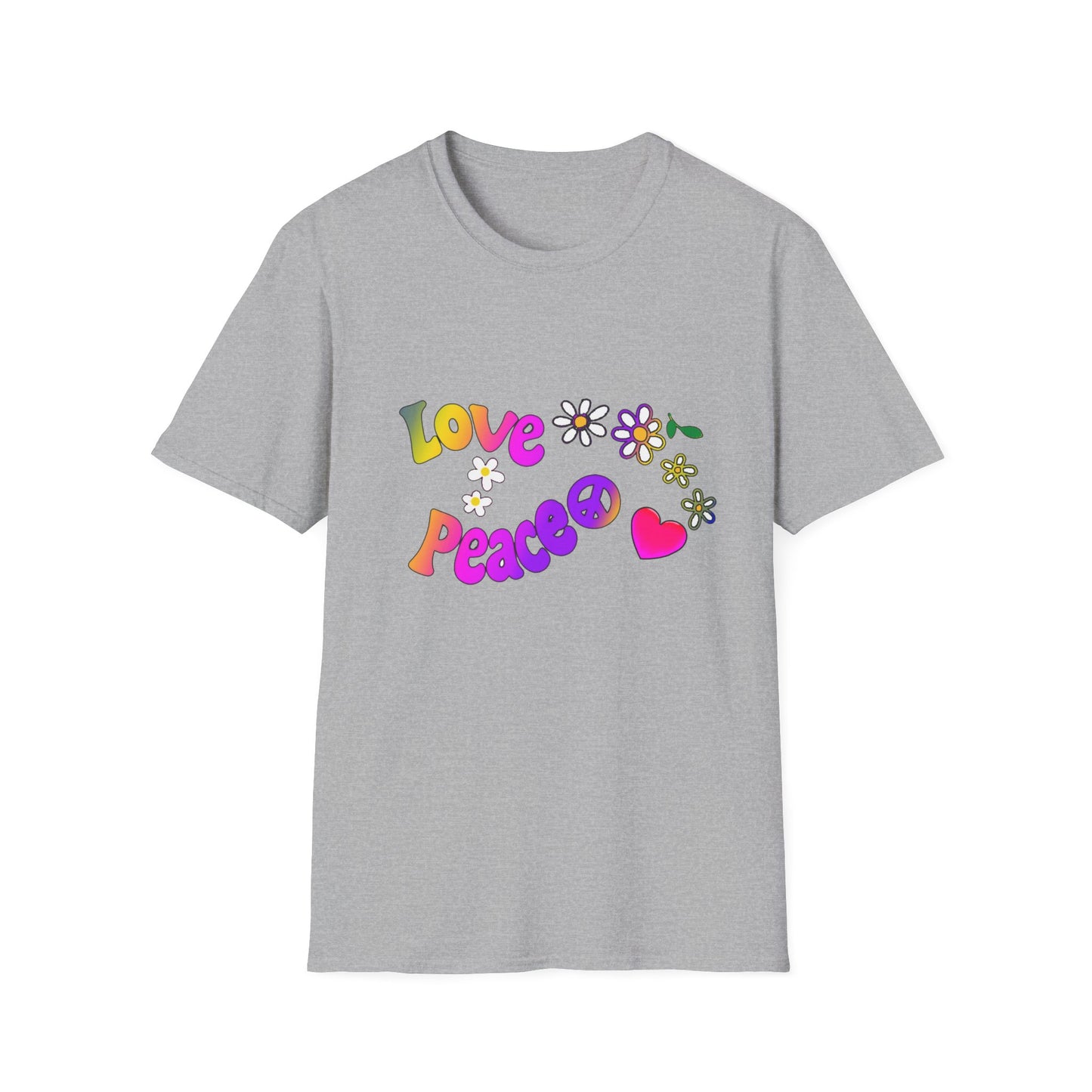 Love and Peace Unisex Softstyle T-Shirt