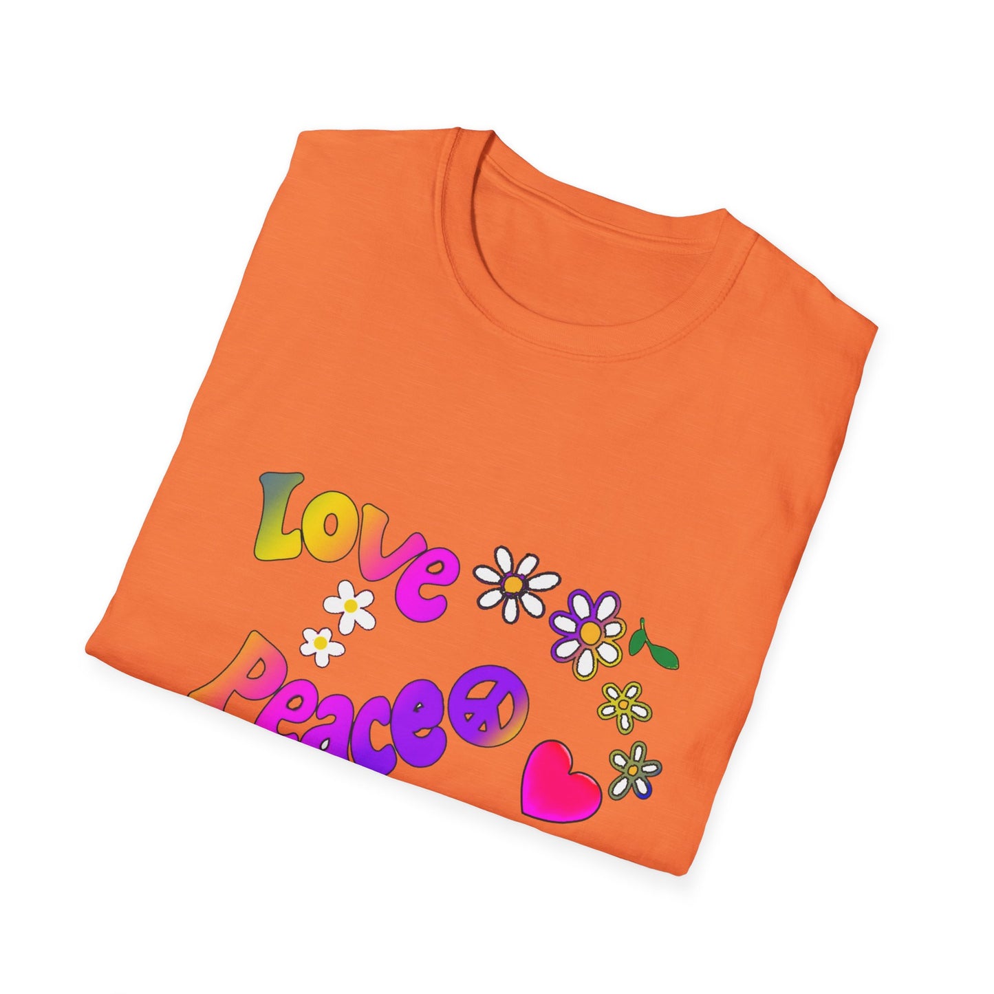 Love and Peace Unisex Softstyle T-Shirt