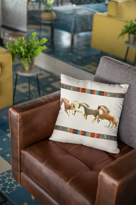 Dawn Treaders Southwestern Woven Pillow