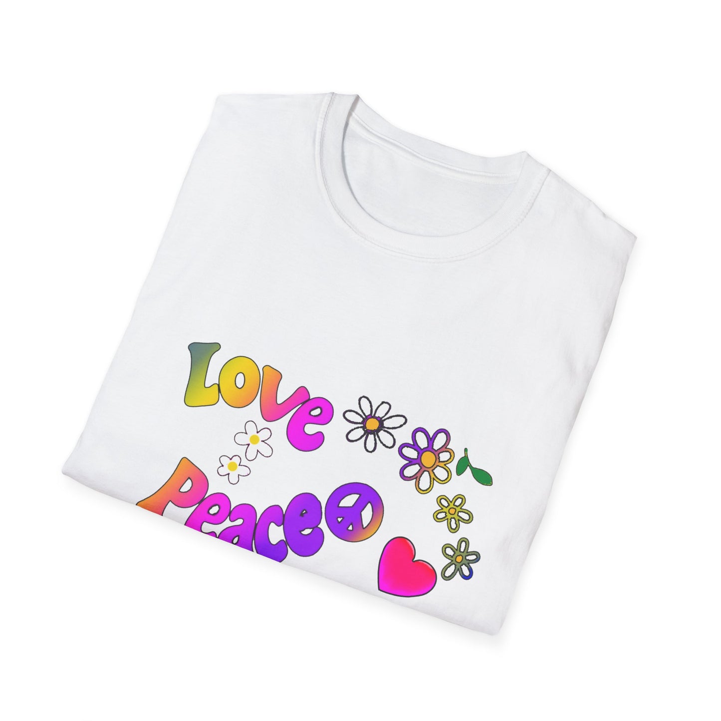 Love and Peace Unisex Softstyle T-Shirt