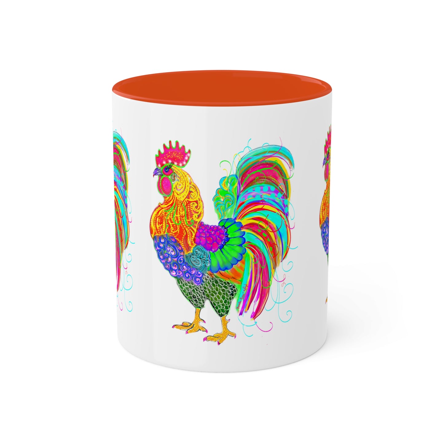 Rooster's Ruse - Colorful Mugs, 11oz