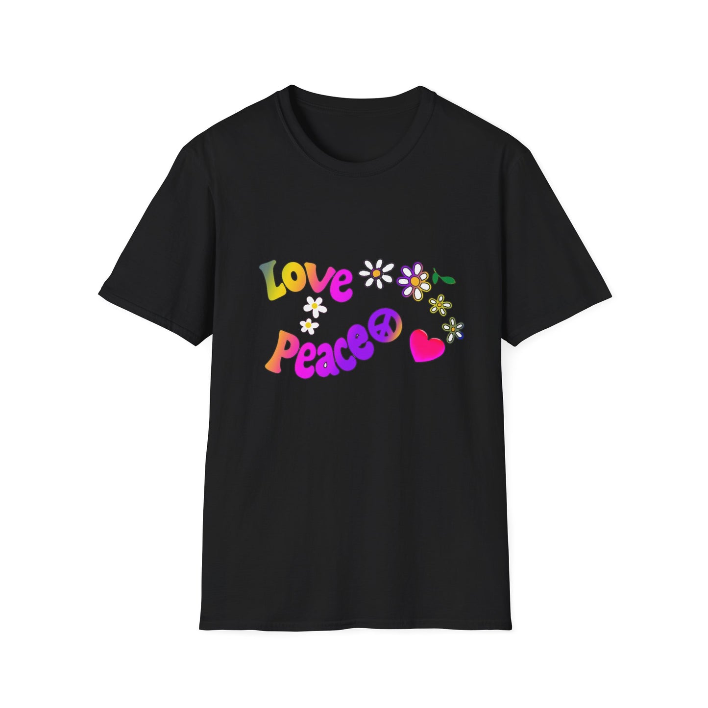 Love and Peace Unisex Softstyle T-Shirt