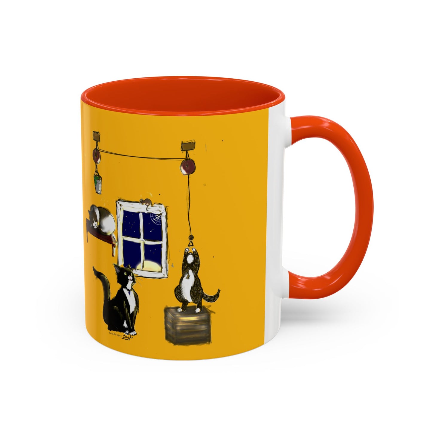 Kostial Katz Colorful Mugs (11oz, 15oz)