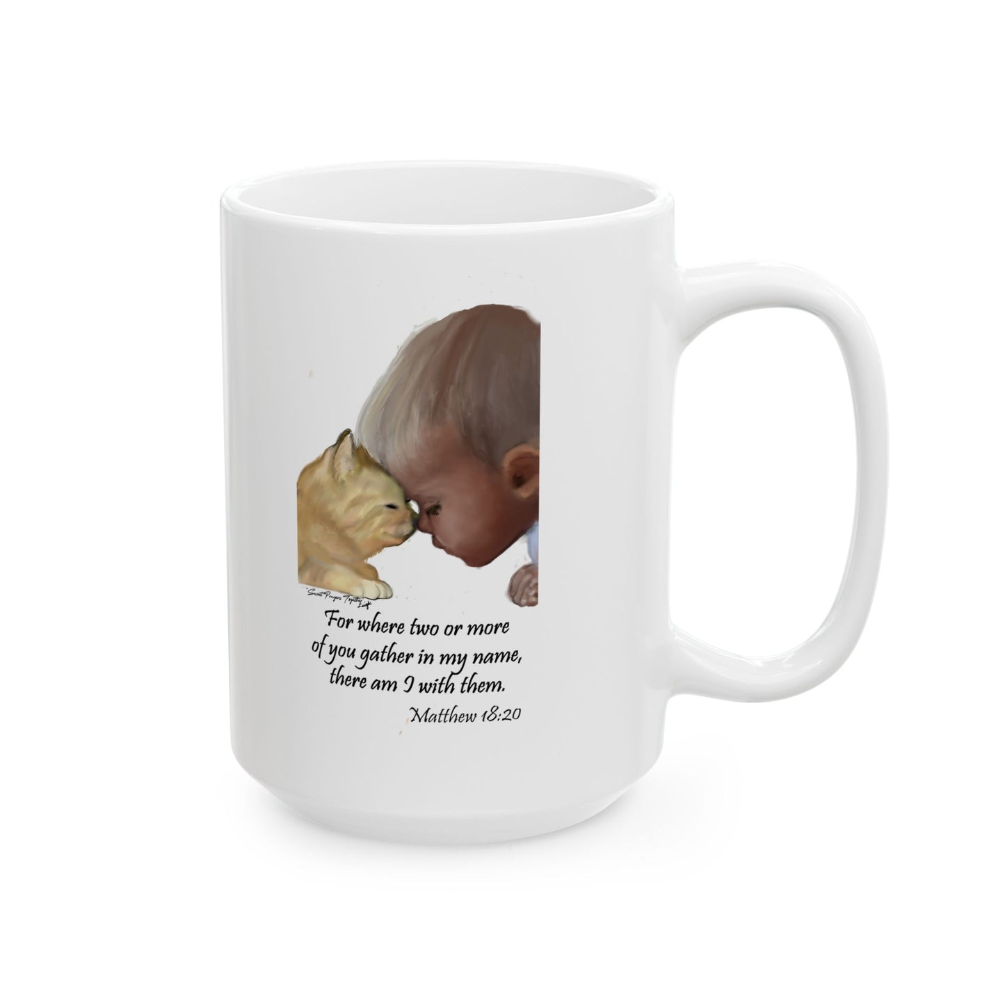 Sweet Prayers Together Ceramic Mug, (11oz, 15oz)