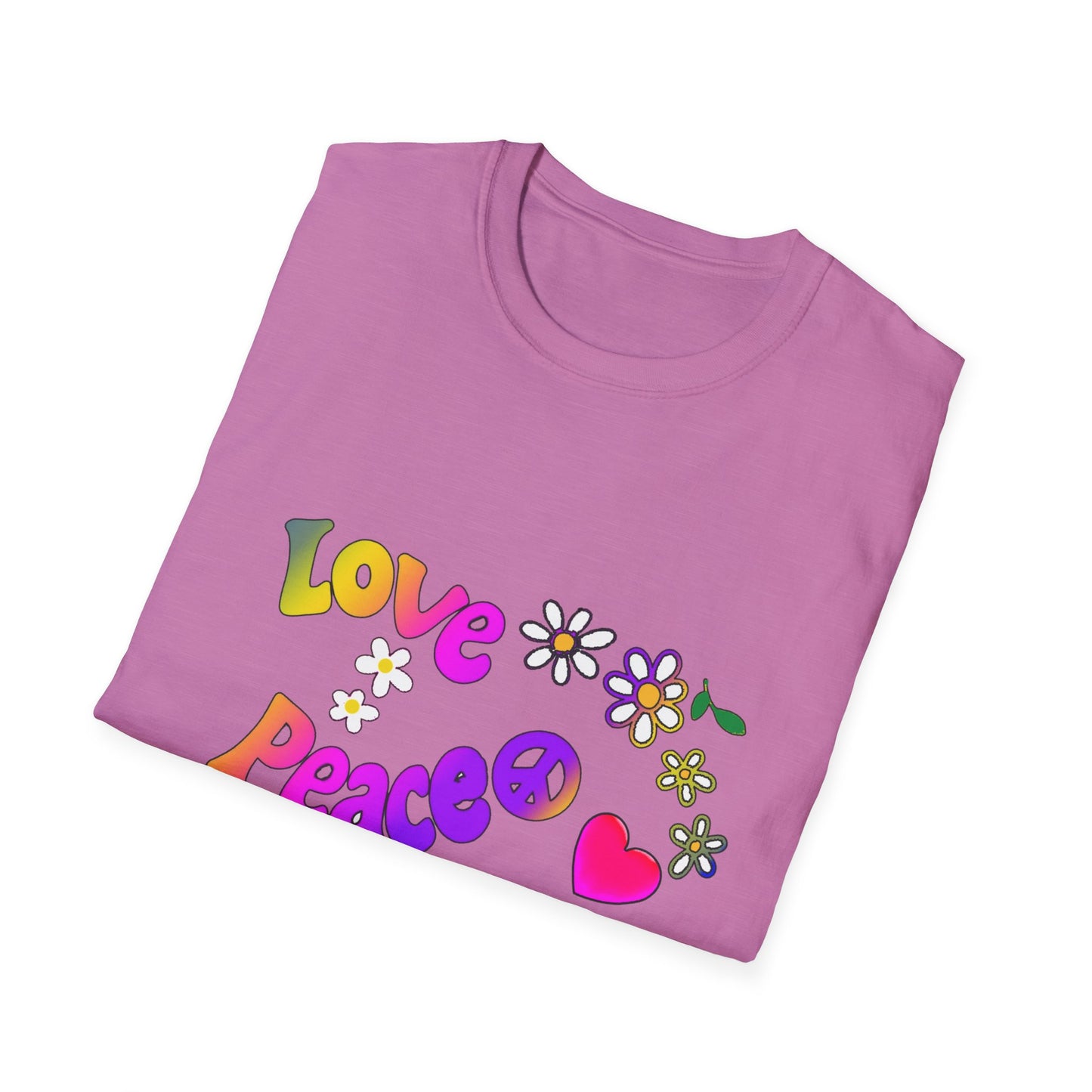 Love and Peace Unisex Softstyle T-Shirt