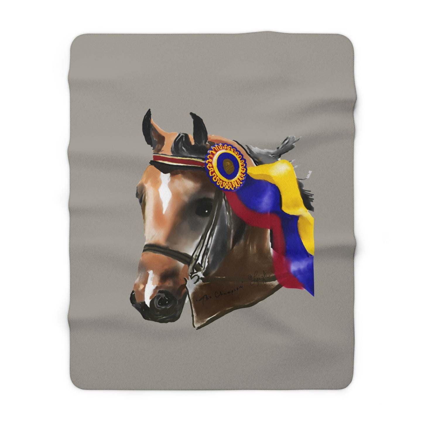 The Champion - Sherpa Fleece Blanket