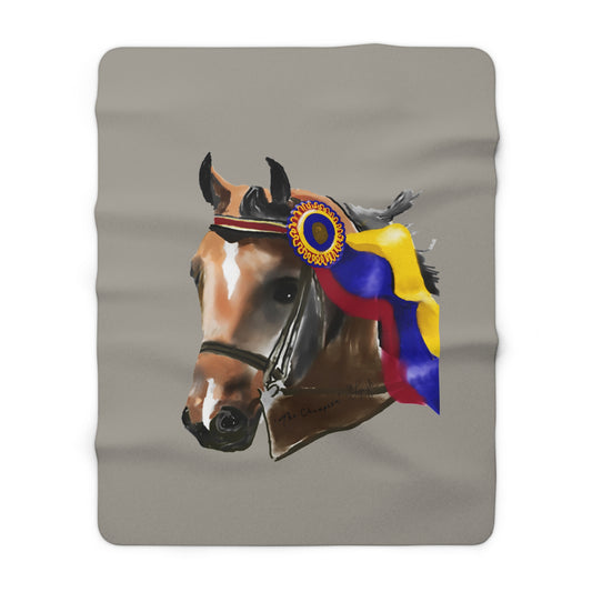 The Champion - Sherpa Fleece Blanket