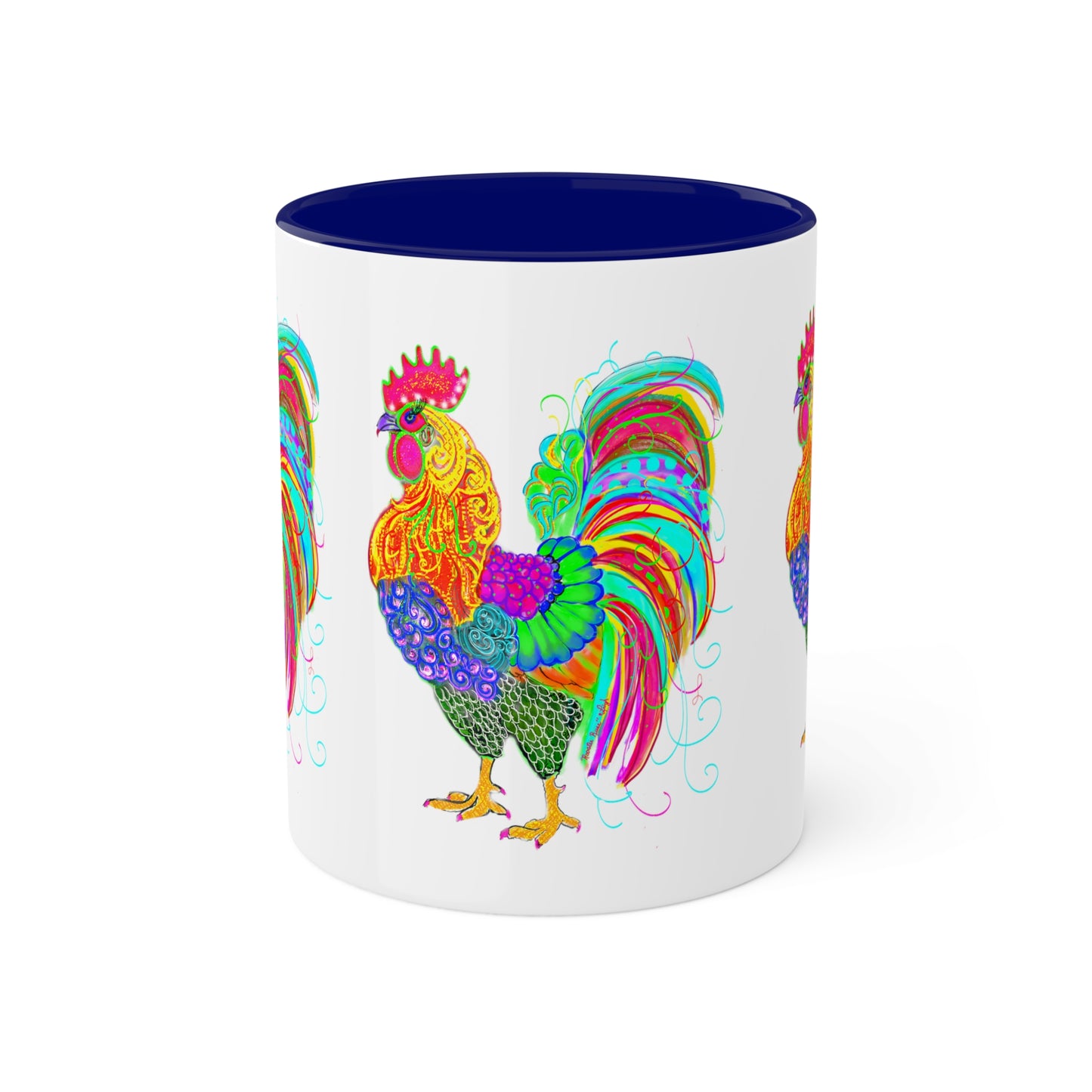 Rooster's Ruse - Colorful Mugs, 11oz