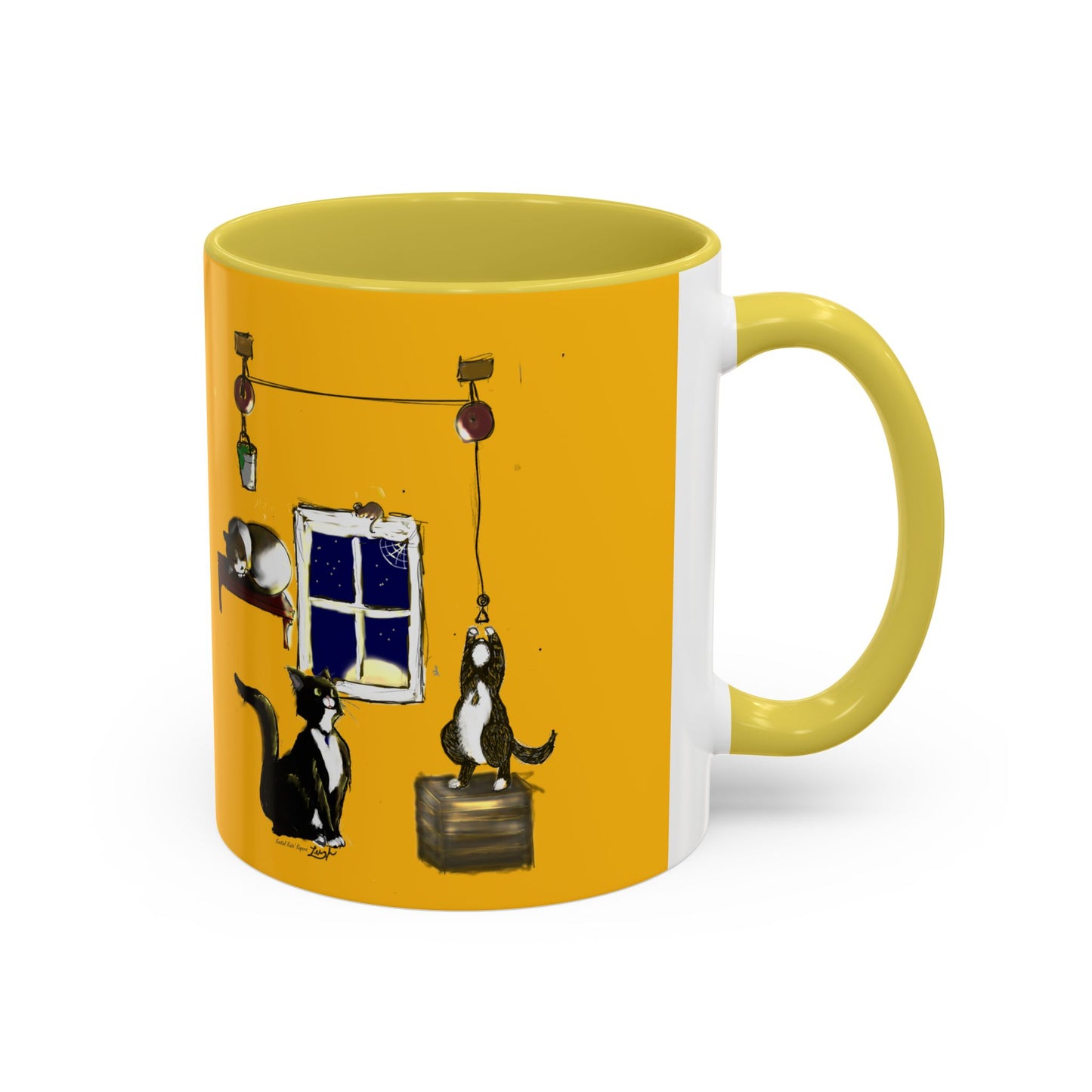 Kostial Katz Colorful Mugs (11oz, 15oz)