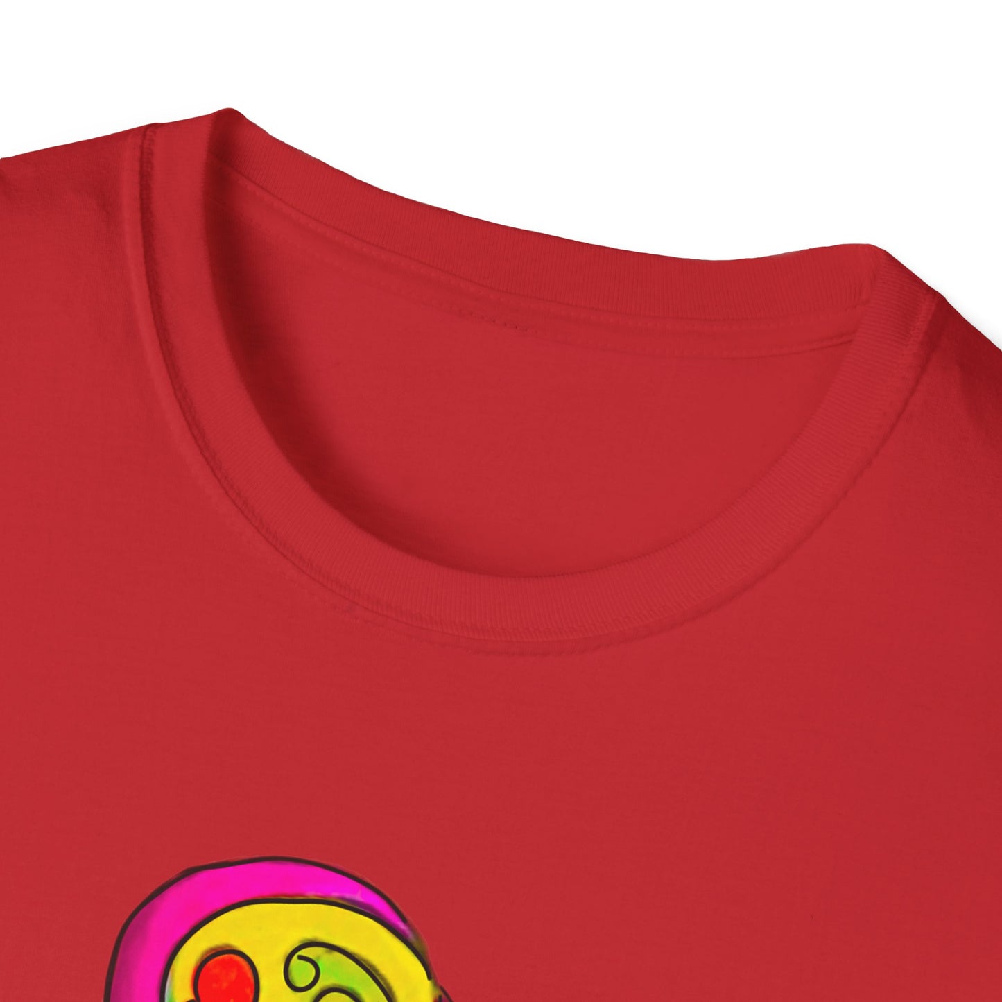 Groovy Love & Peace Unisex Softstyle T-Shirt