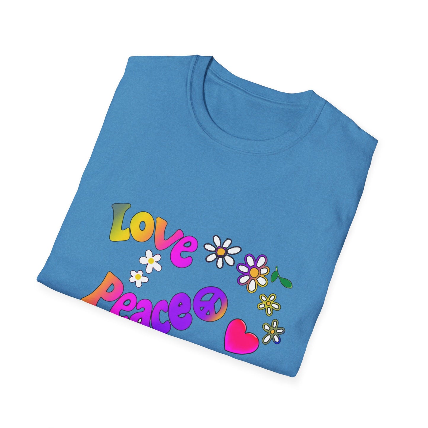 Love and Peace Unisex Softstyle T-Shirt