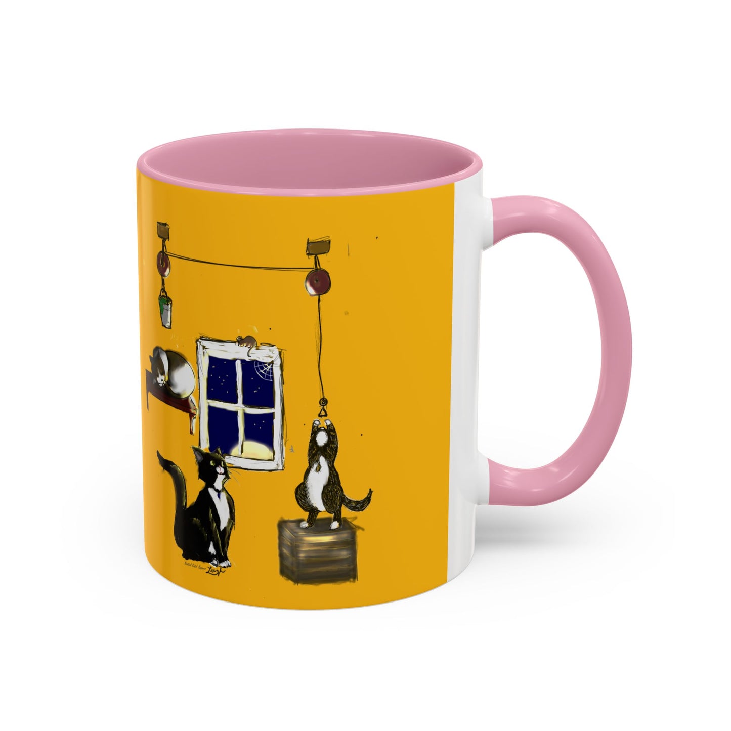 Kostial Katz Colorful Mugs (11oz, 15oz)