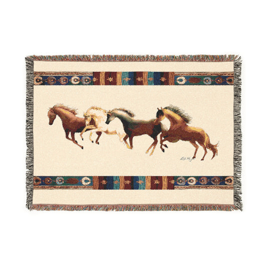 Dawn Treaders Woven Blanket
