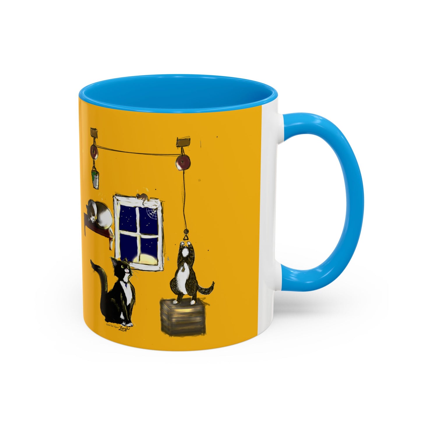 Kostial Katz Colorful Mugs (11oz, 15oz)