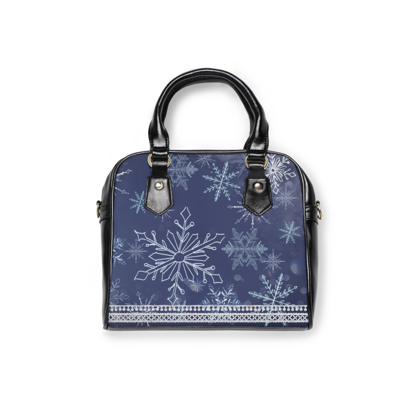 Winter Wonderland Shoulder Handbag - Snowflake Design, Perfect for Holiday Gifting, Fashion Accessory, Trendy Handbag, Winter Style, [...]