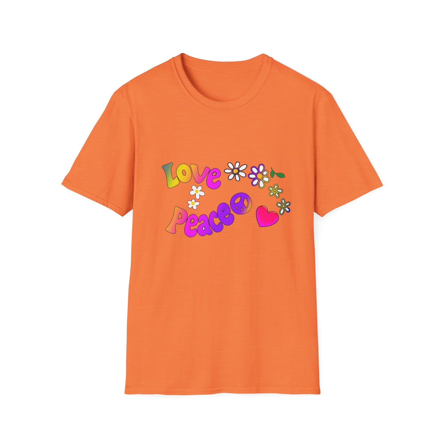Love and Peace Unisex Softstyle T-Shirt
