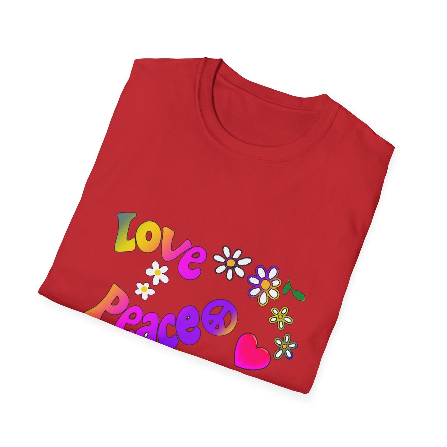 Love and Peace Unisex Softstyle T-Shirt