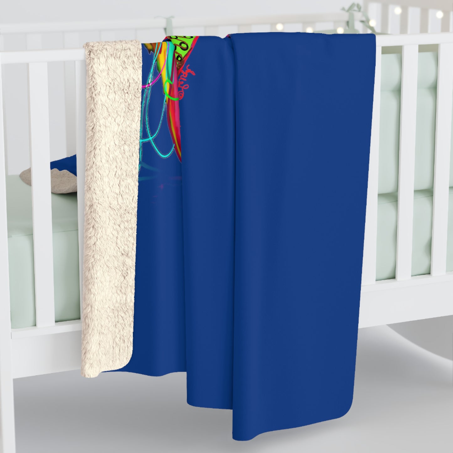 Horse of the Promise - Sherpa Fleece Blanket