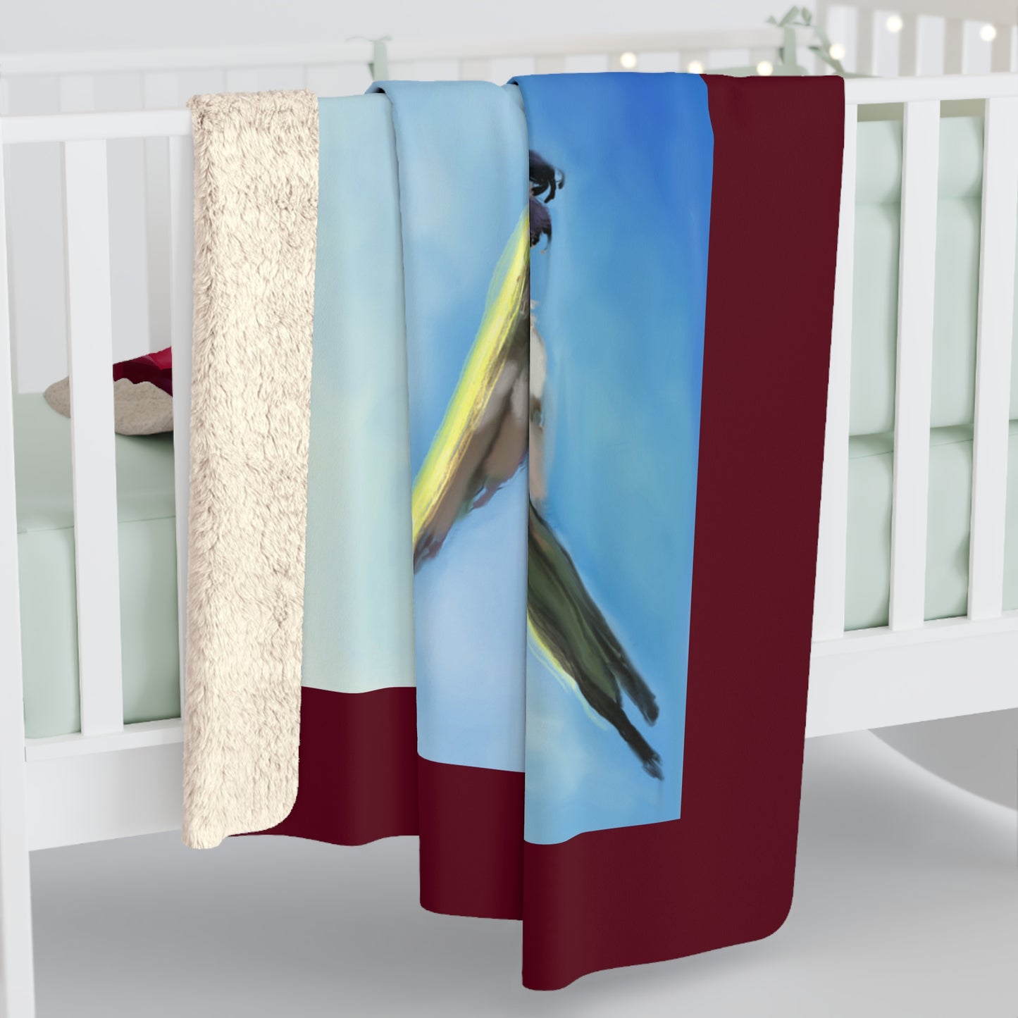 THE HUMMER - Sherpa Fleece Blanket