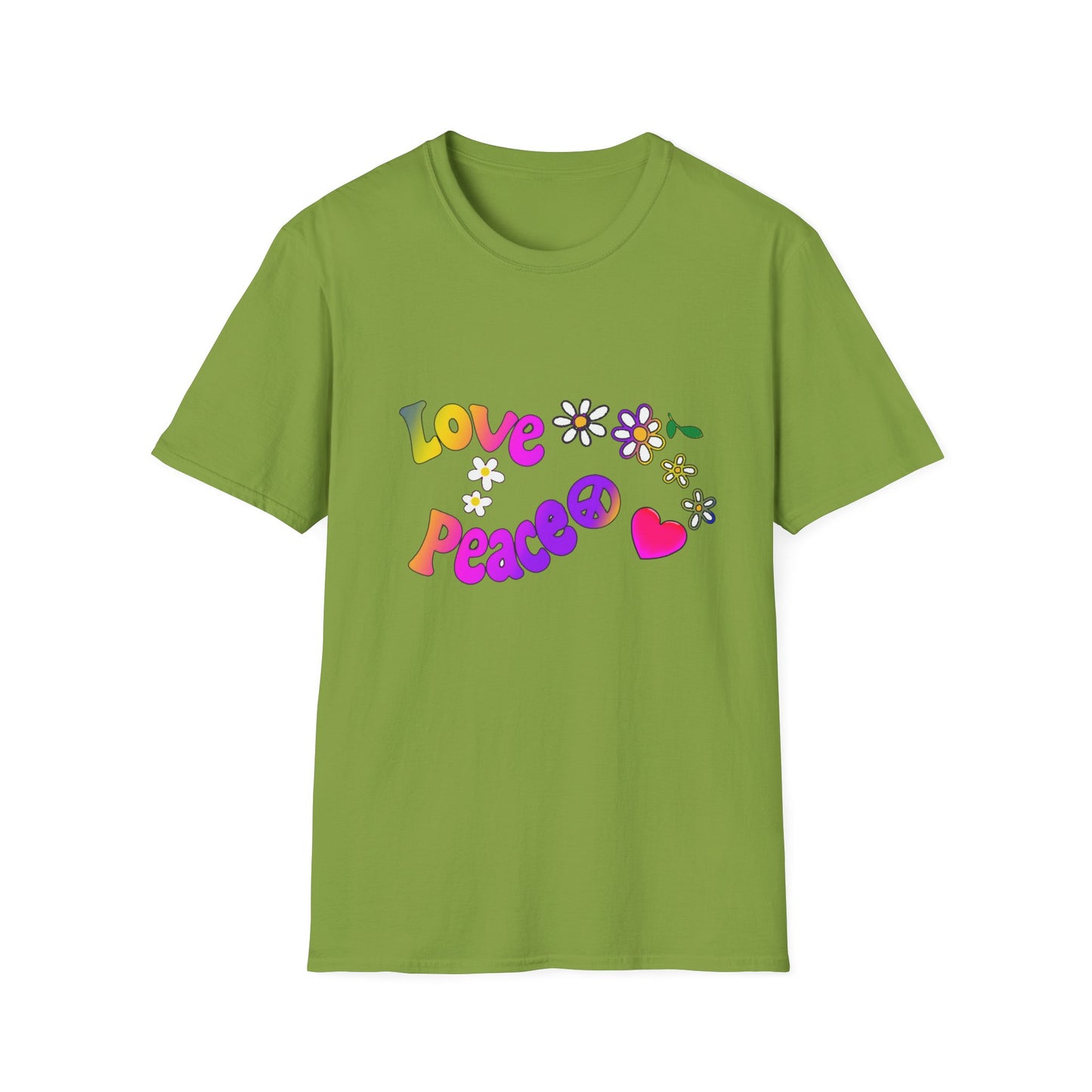 Love and Peace Unisex Softstyle T-Shirt