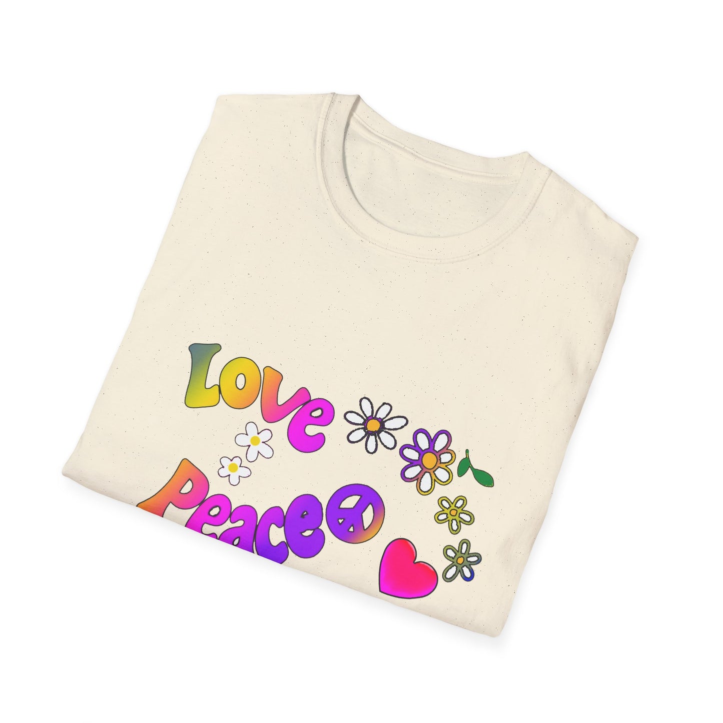 Love and Peace Unisex Softstyle T-Shirt