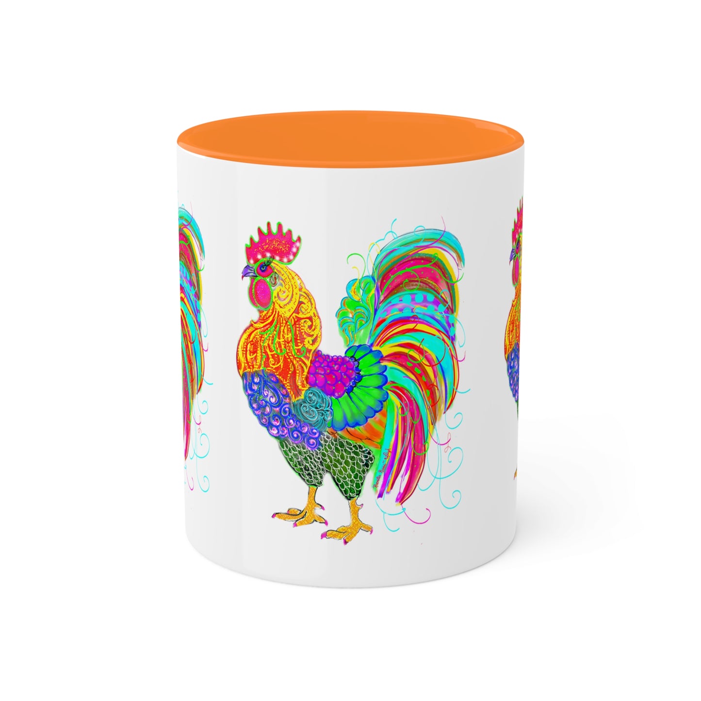 Rooster's Ruse - Colorful Mugs, 11oz