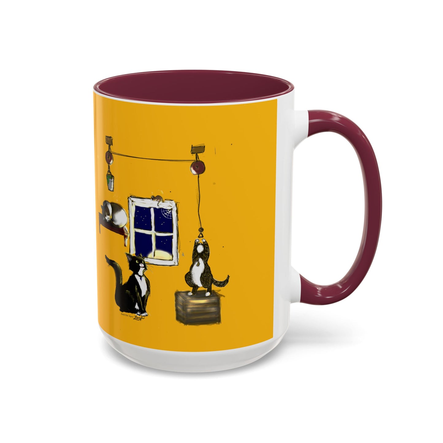 Kostial Katz Colorful Mugs (11oz, 15oz)