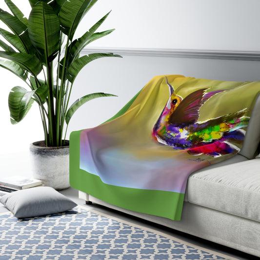 Humming Hallelujah - Sherpa Fleece Blanket