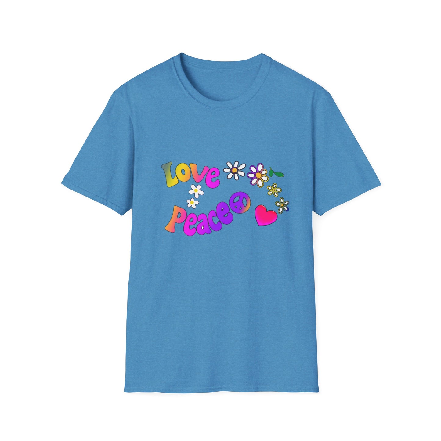 Love and Peace Unisex Softstyle T-Shirt
