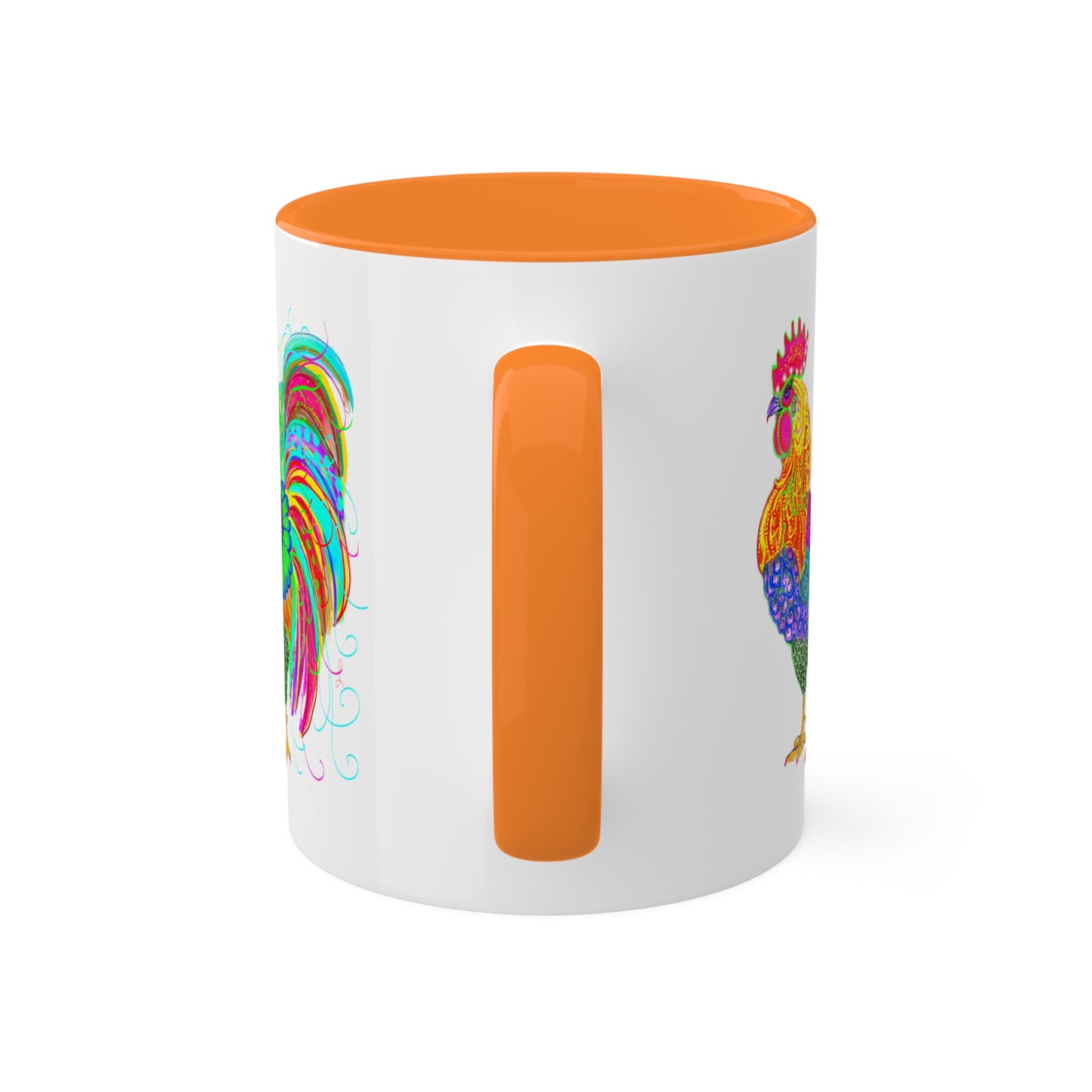 Rooster's Ruse - Colorful Mugs, 11oz