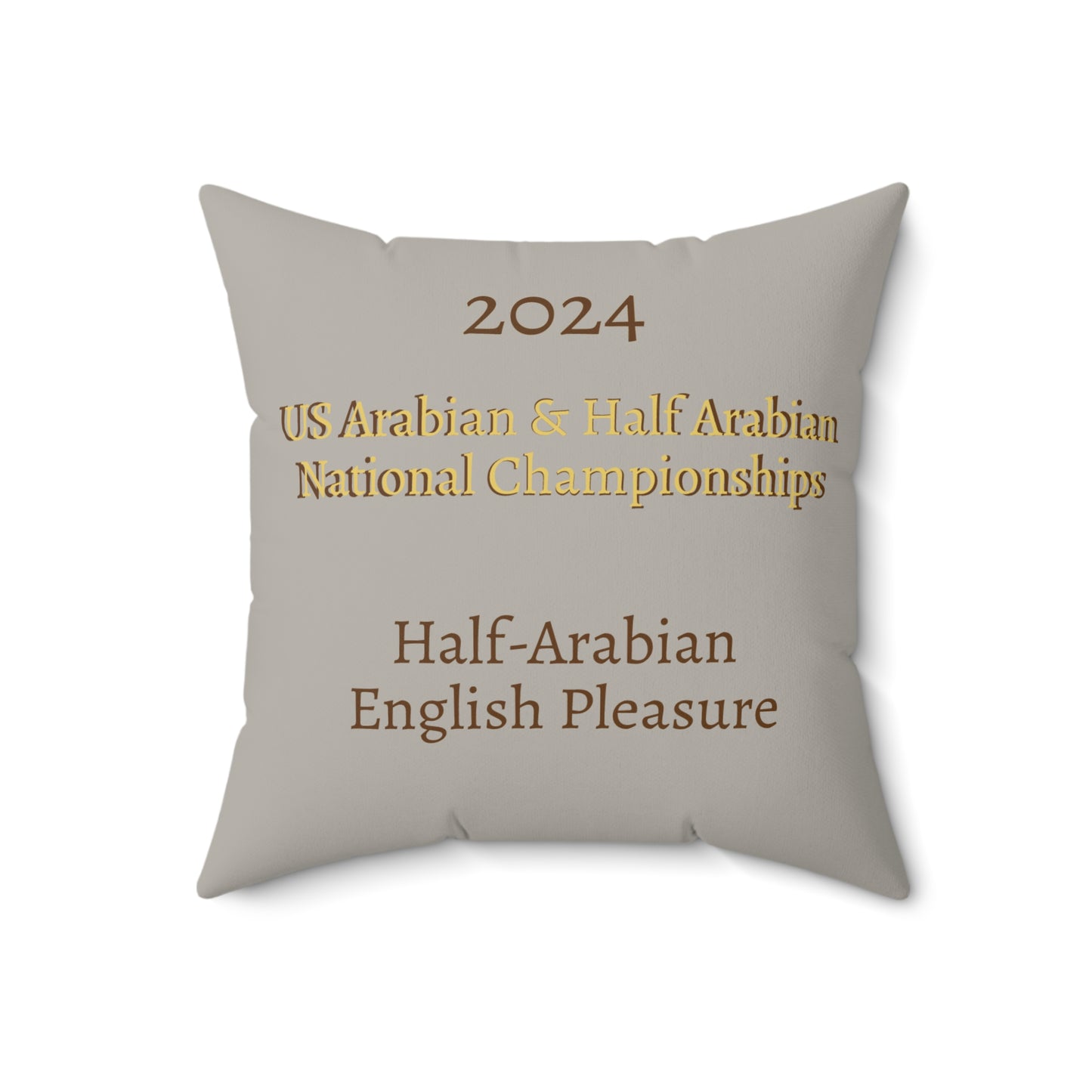 The Champion - Spun Polyester Square Pillow