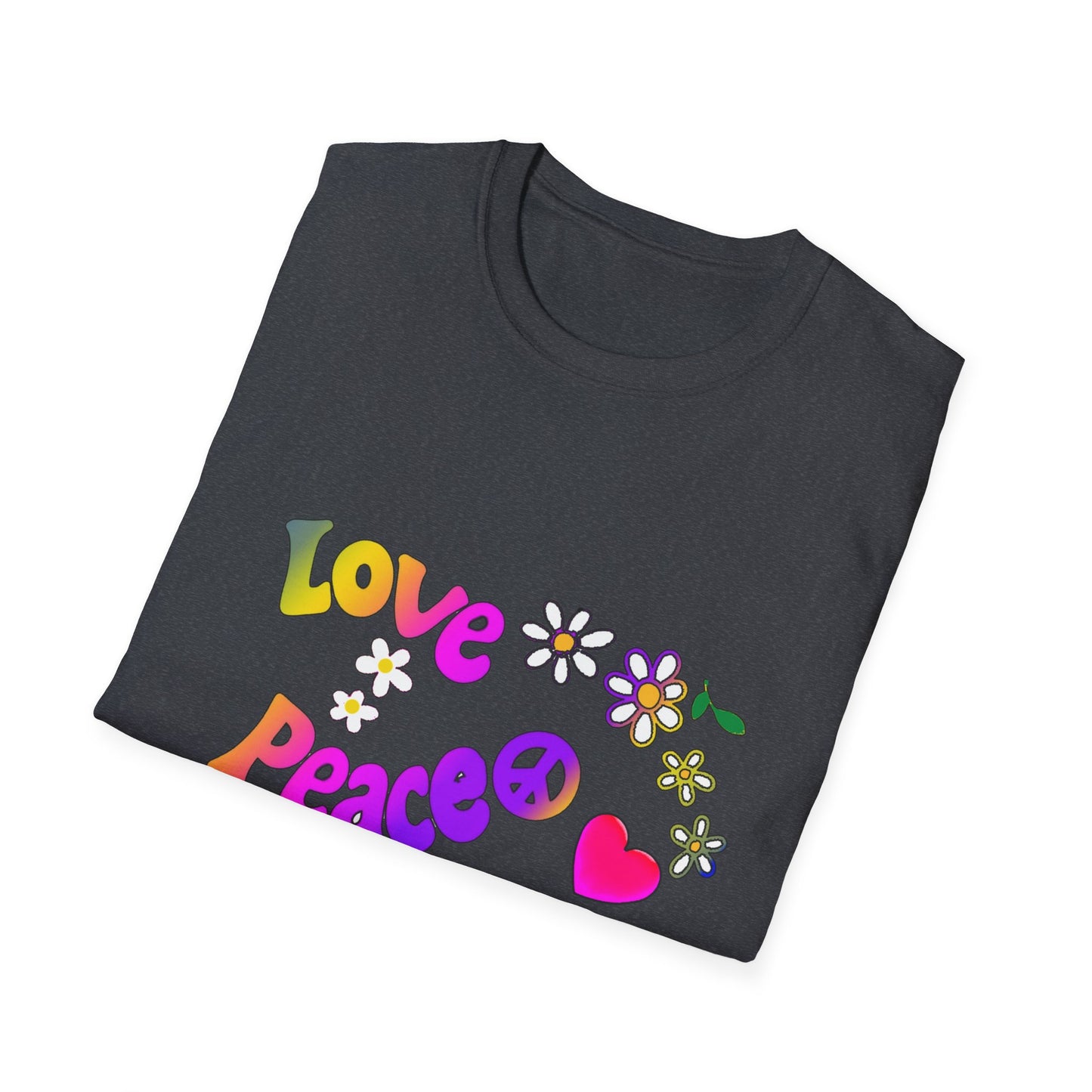 Love and Peace Unisex Softstyle T-Shirt