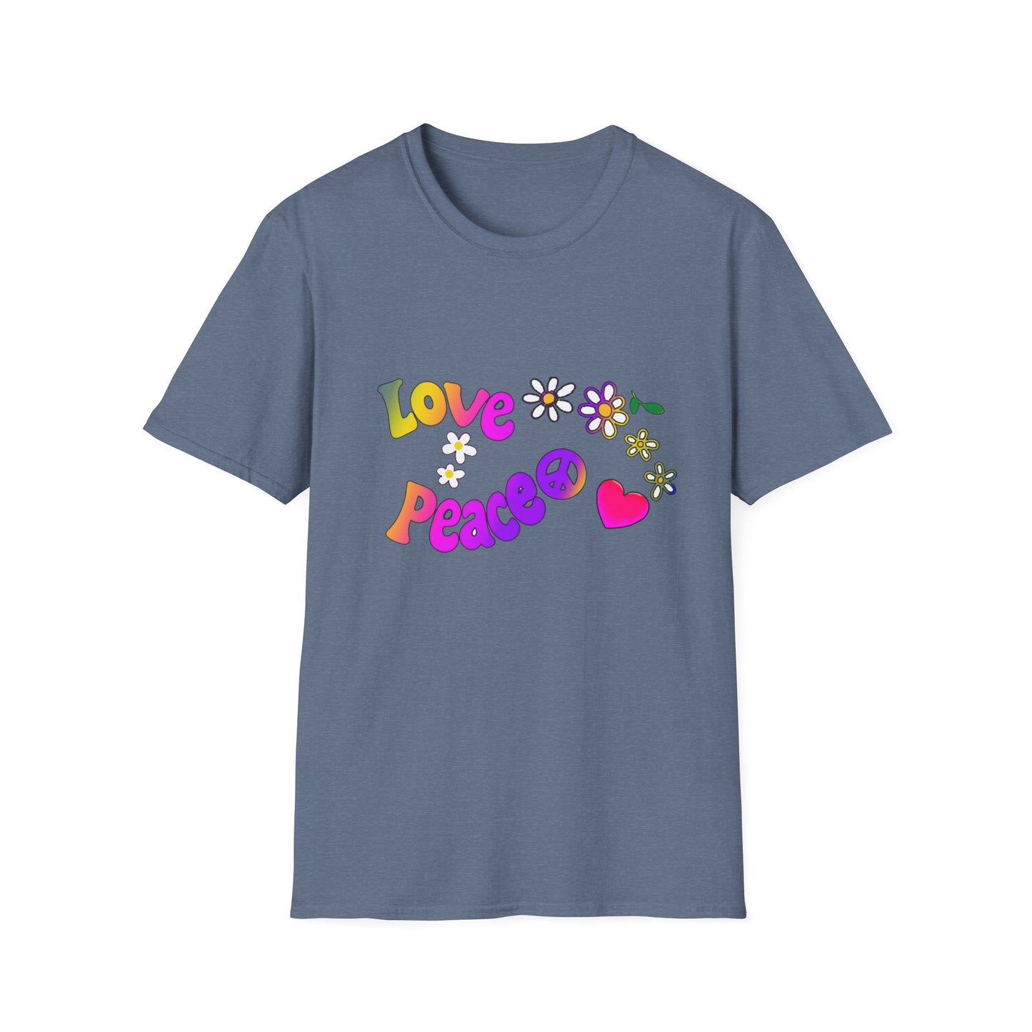 Love and Peace Unisex Softstyle T-Shirt
