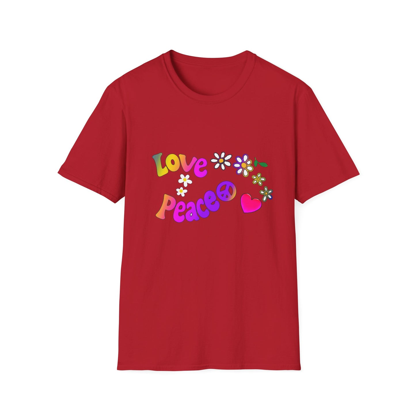 Love and Peace Unisex Softstyle T-Shirt