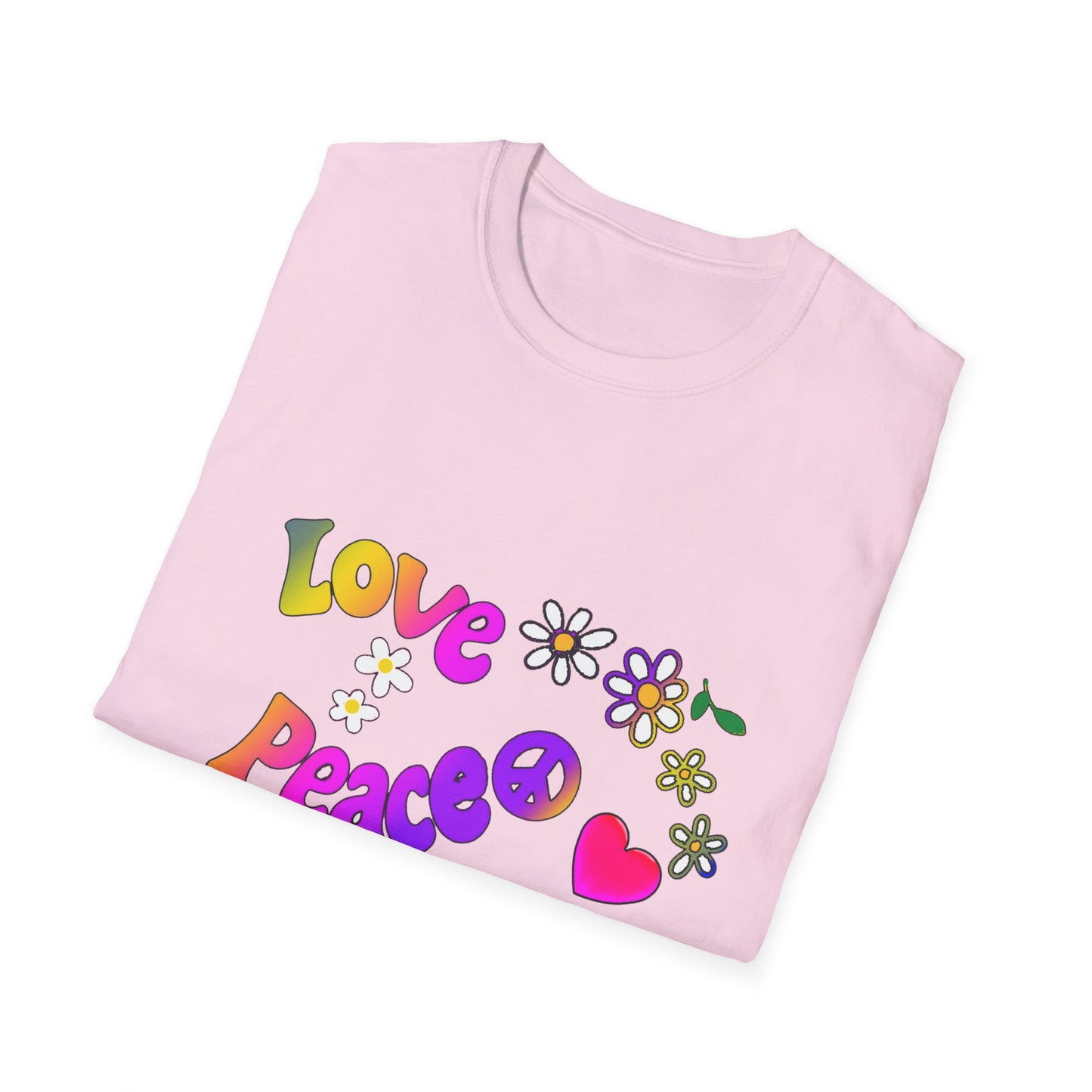 Love and Peace Unisex Softstyle T-Shirt