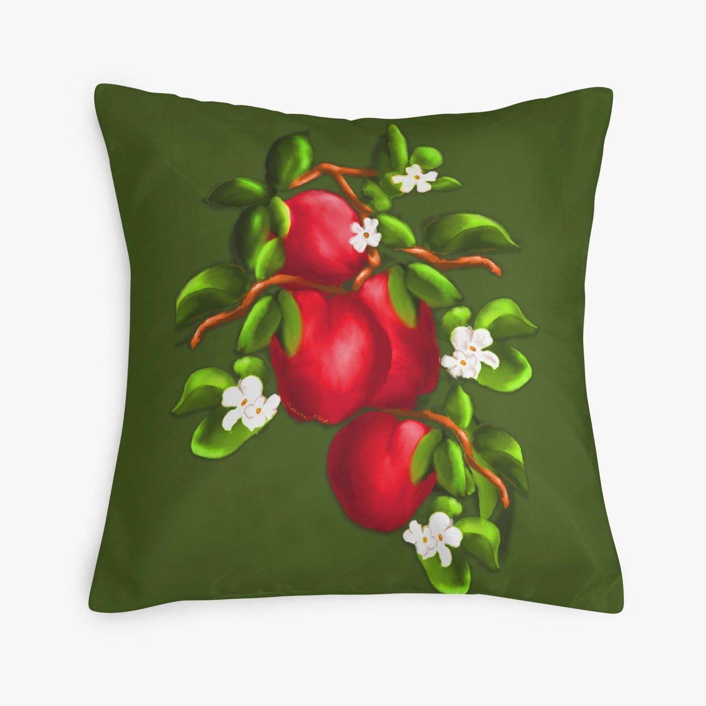 Take a Bite - 192. 18'' Square Pillow Cover