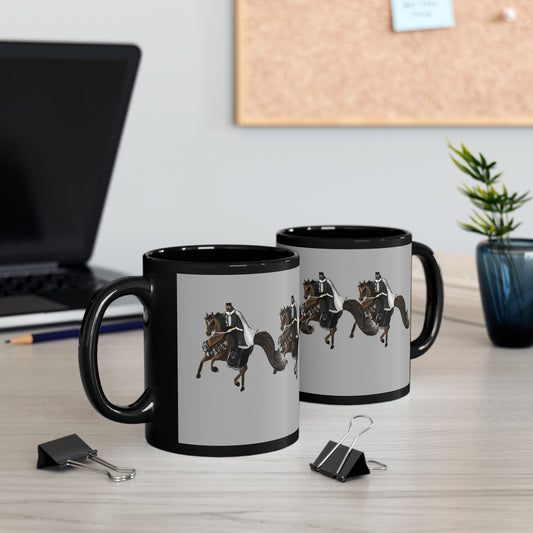 Her Majesty's Horse - Gray Mug (11oz, 15oz)