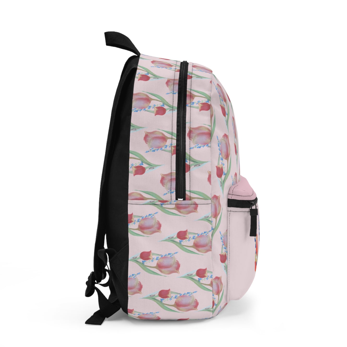 Tulips and Dragons Backpack for Everyday Use - Stylish and Functional
