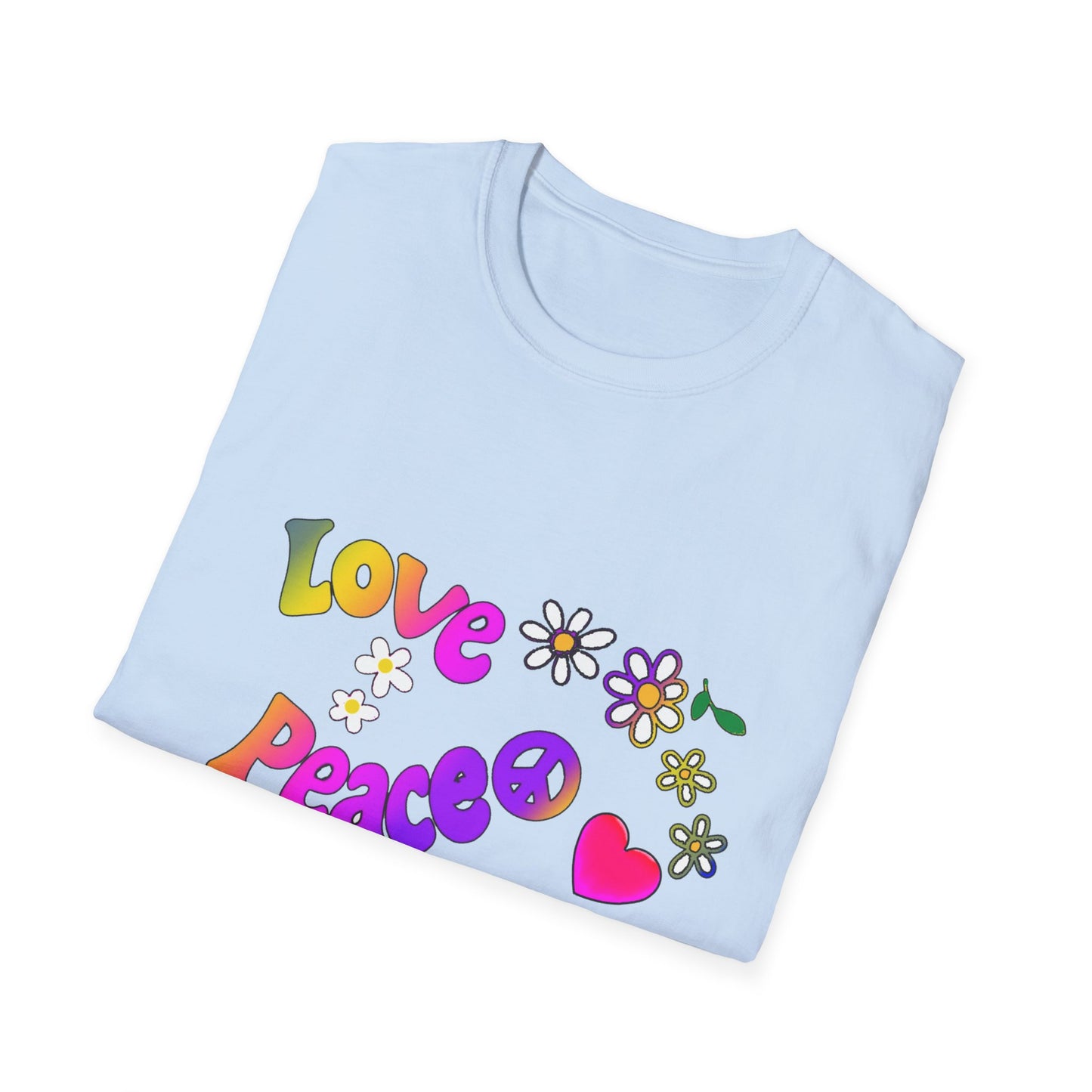 Love and Peace Unisex Softstyle T-Shirt