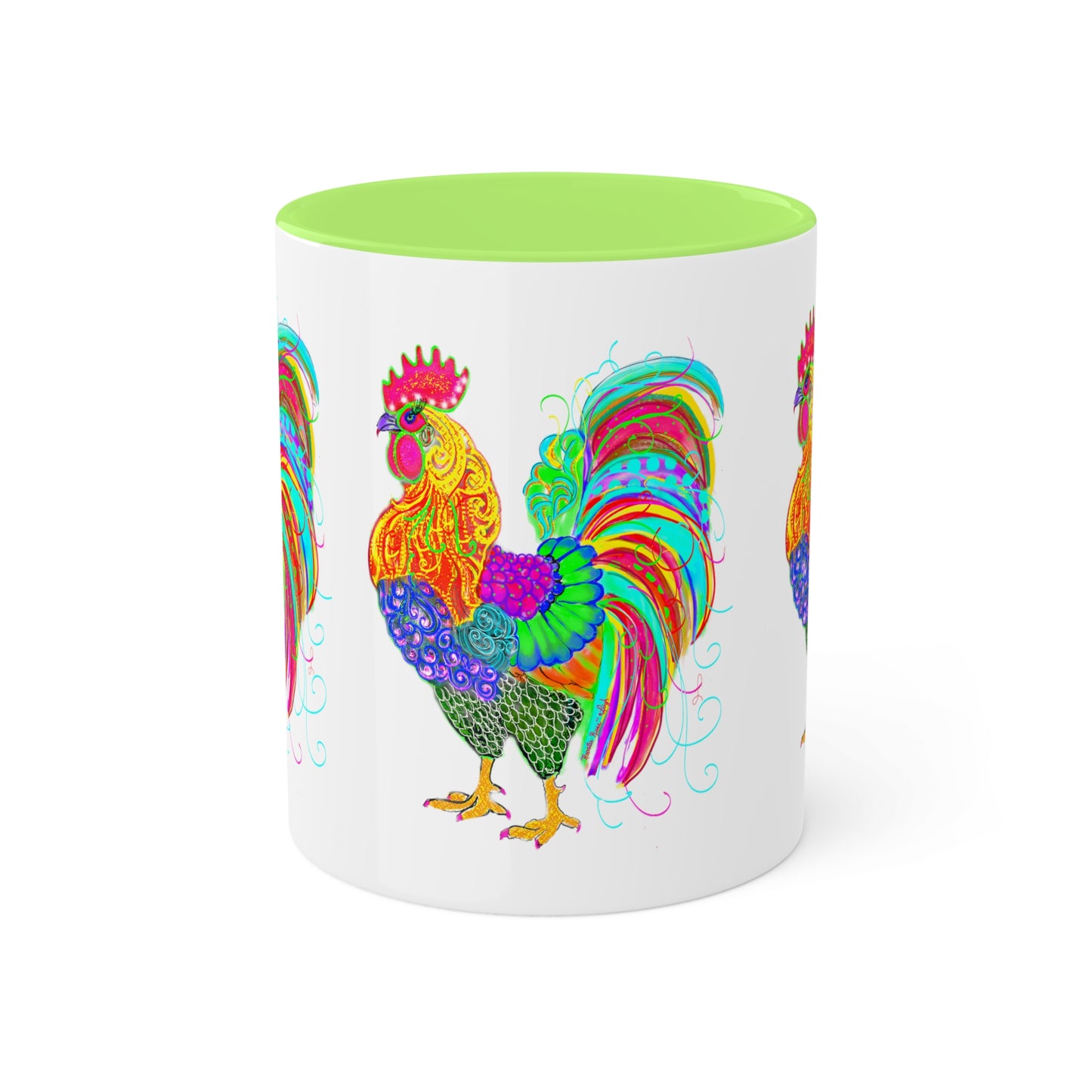 Rooster's Ruse - Colorful Mugs, 11oz