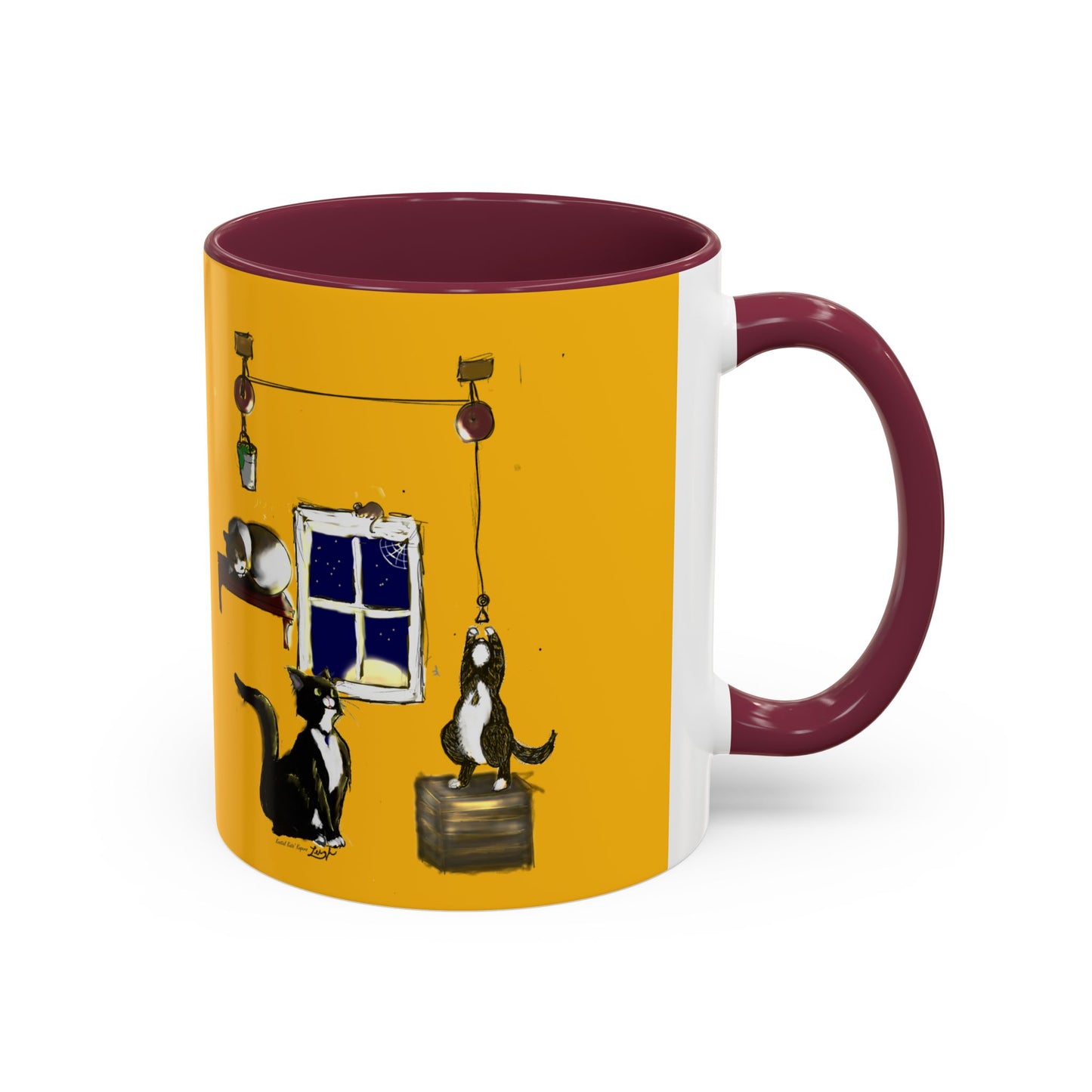 Kostial Katz Colorful Mugs (11oz, 15oz)