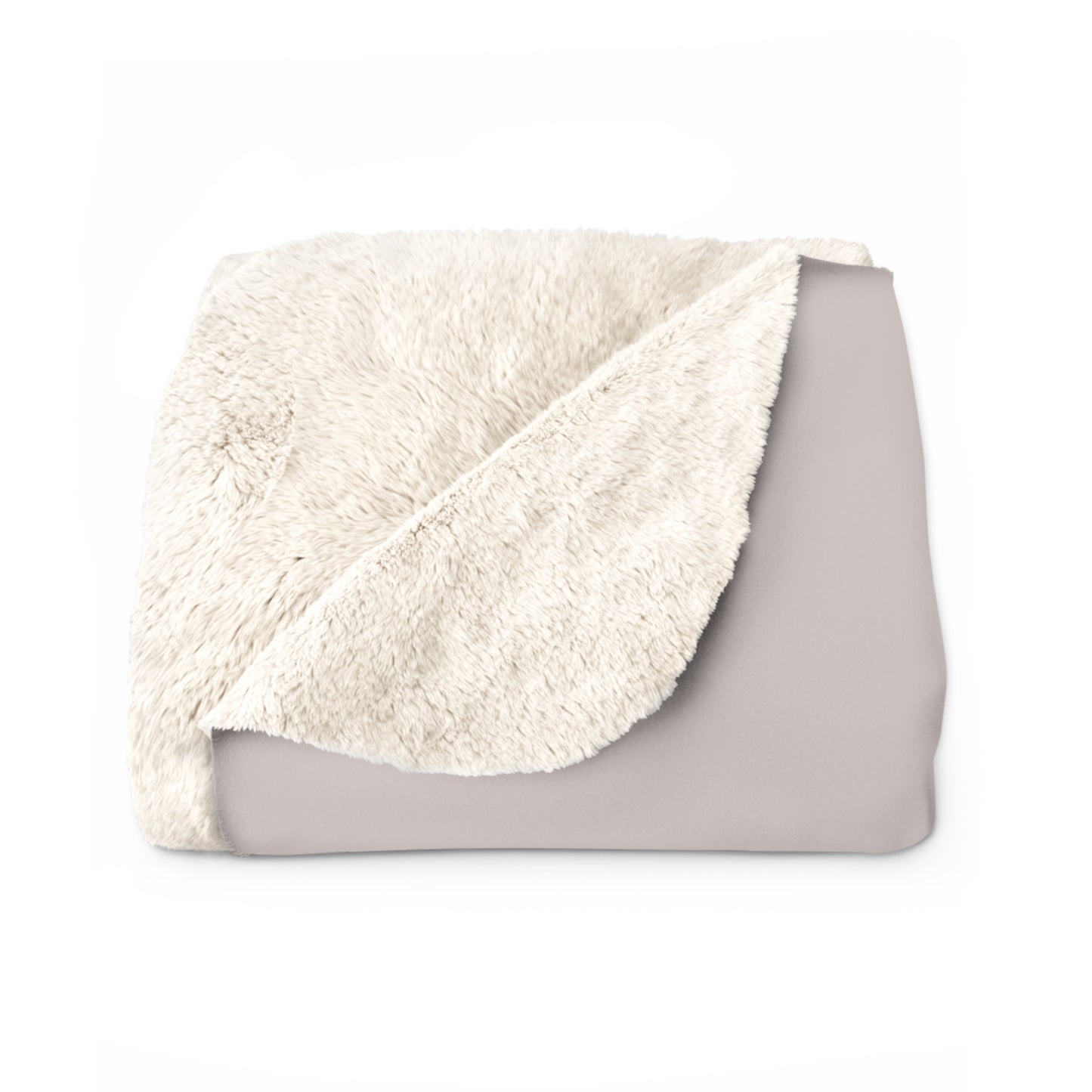 Personalized Sherpa Fleece Blanket - Cozy Home Gift with Custom Address Design